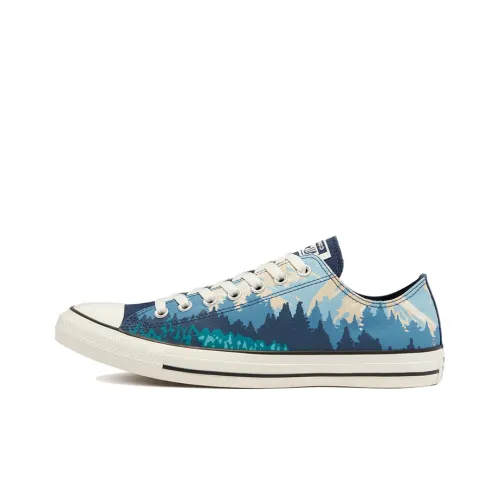 Converse Chuck Taylor All Star Canvas Shoes Unisex Low-Top Blue/Green