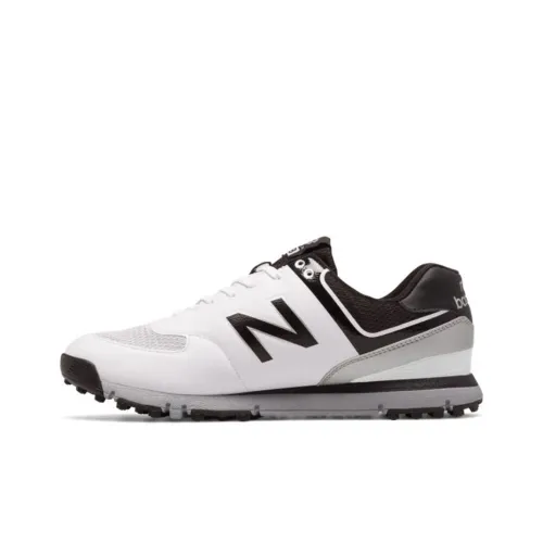 New Balance Golf Shoes Men Low-Top White/Black