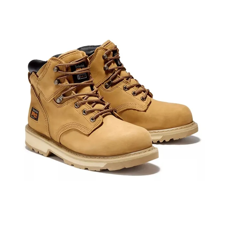 Timberland Pro Pit Boss 6 Inch Steel Toe Boot 'Wheat'-2