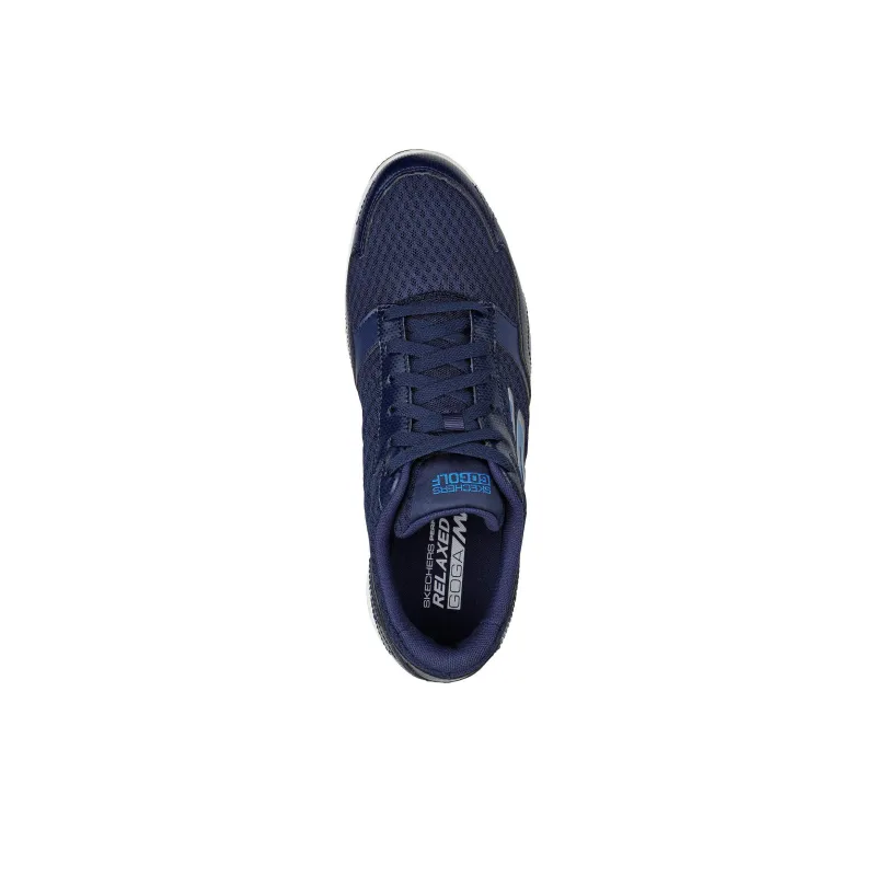 Skechers Go Golf Torque Cushioning Anti-Slip And Wear-Resistant Low-Top Golf Shoes Men's Black Blue-2