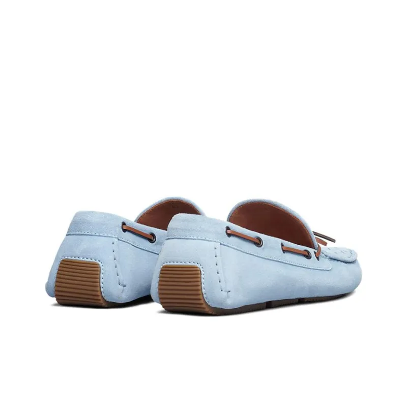 Bottega Veneta Casual Single Shoes Women's Light Blue-2