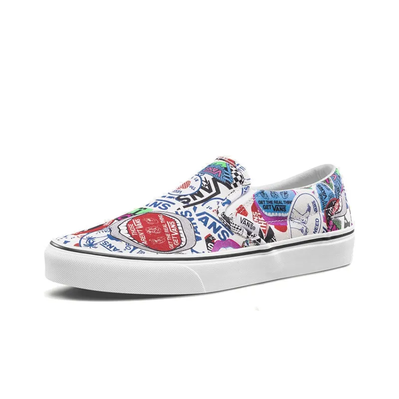 Vans Classic Slip On 'Sticker Mash Up'-2