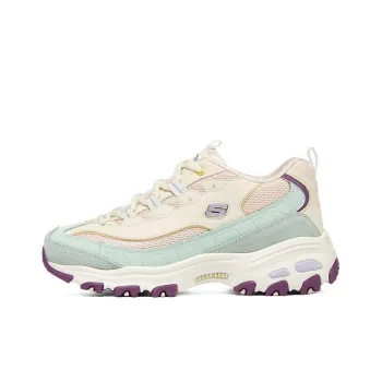 Skechers D'Lites 1.0 'Blue Yellow Pink' Women's