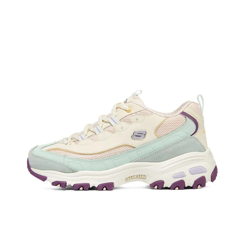 Skechers D'Lites 1.0 'Blue Yellow Pink' Women's-0