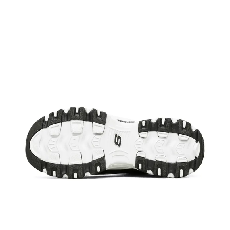 Skechers D'Lites 1.0 High 'Black' Women's-4