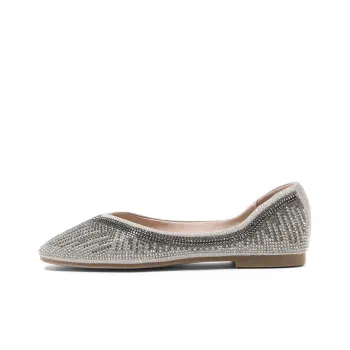 CAMEIDO Casual Single Shoes Women's Silver