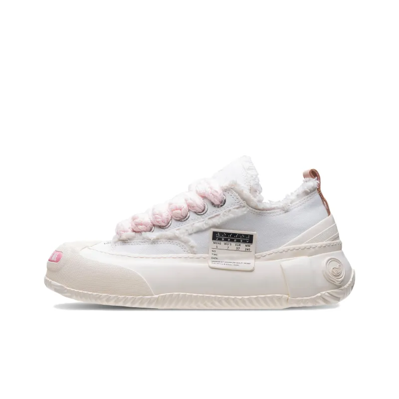 VESSEL G.O.P. 2.0 MARSHMALLOW Classic Lows Anti Slip And Wear Resistant Lightweight Low Top Canvas Shoes Unisex White-1
