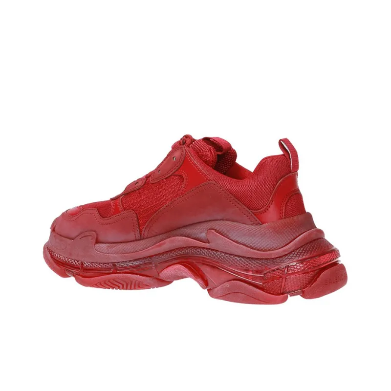 Balenciaga Triple S 'Burgundy' Women's-3