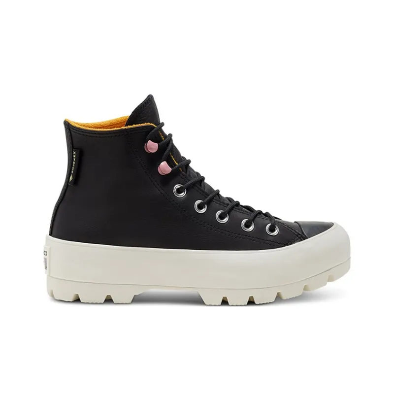 Converse Women's Chuck Taylor All Star Lugged Winter High Gtx 'Black Saffron Yellow' Women's-1