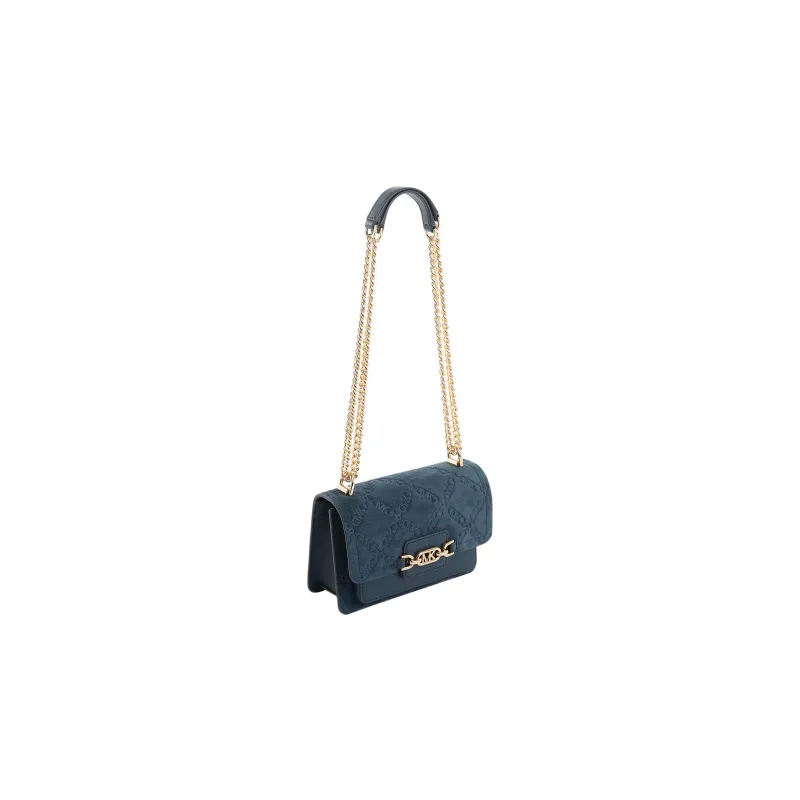 MICHAEL KORS Heather Velvet Shoulder Bag, Crossbody Bag Women's Blue-1