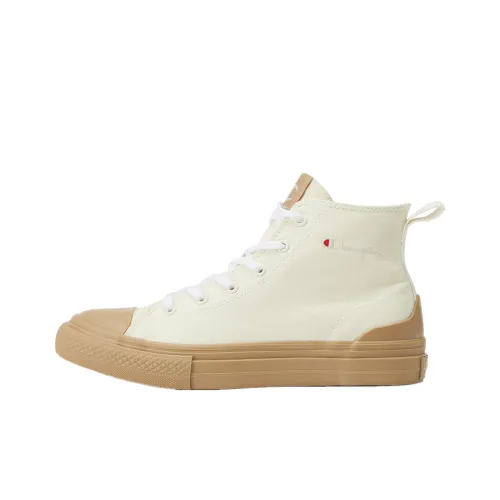 Champion Campus Canvas Shoes Unisex High-Top Beige