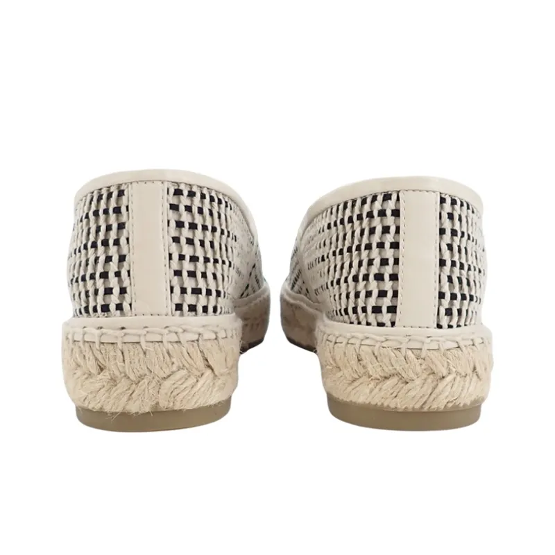 CHANEL Casual Single Shoes Women's Beige-4