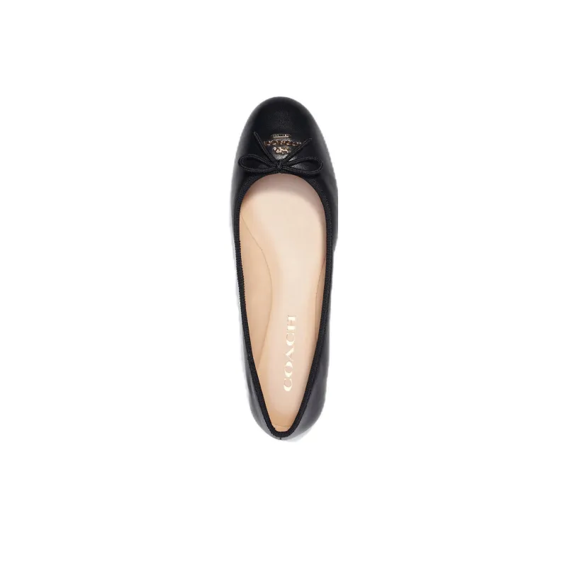 COACH Ballet Shoes Women's Black-2