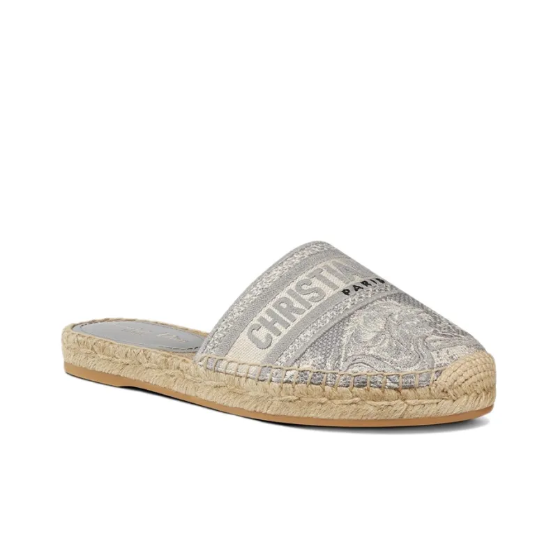 DIOR Granville Casual Single Shoes Women's Gray-2
