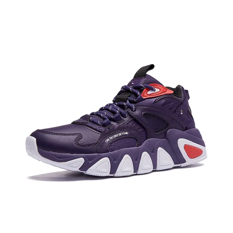 361° Chunky Sneakers Women's Low Top Purple/White-1