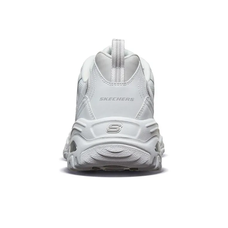 Skechers D'Lites 1.0 Low Running Shoes Grey/White-3