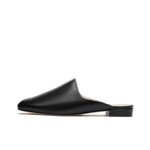 Stuart Weitzman/SW Rubber Sole Odor-Resistant Wrap-toe Slippers Womens Blue Women's