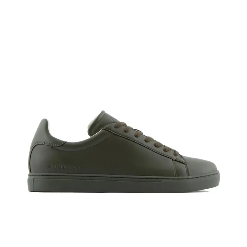 ARMANI EXCHANGE Low-Top Skateboard Shoes Men's Green-1