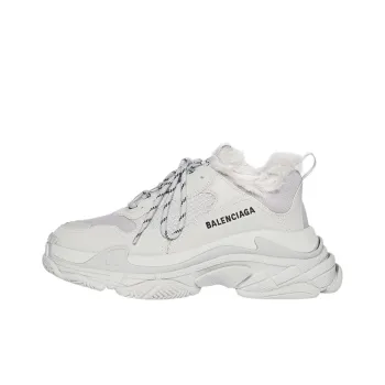 Balenciaga Triple S Fake Fur Grey Women's