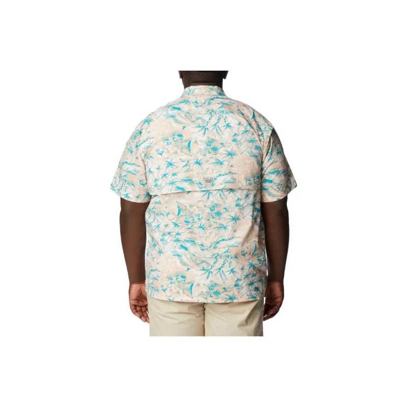 Columbia Shirt Men's Light Coral-1
