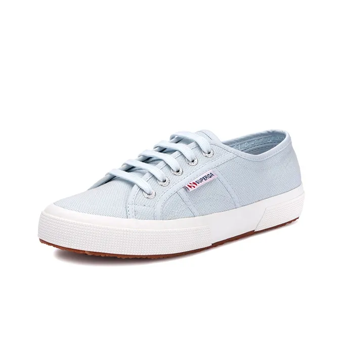 SUPERGA Canvas Shoes Unisex Low-Top Blue-2