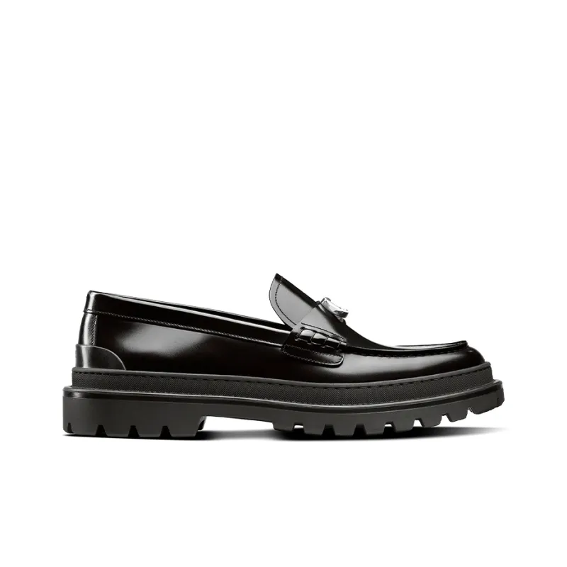 DIOR Explorer Leather Loafer Men 'Black'-1