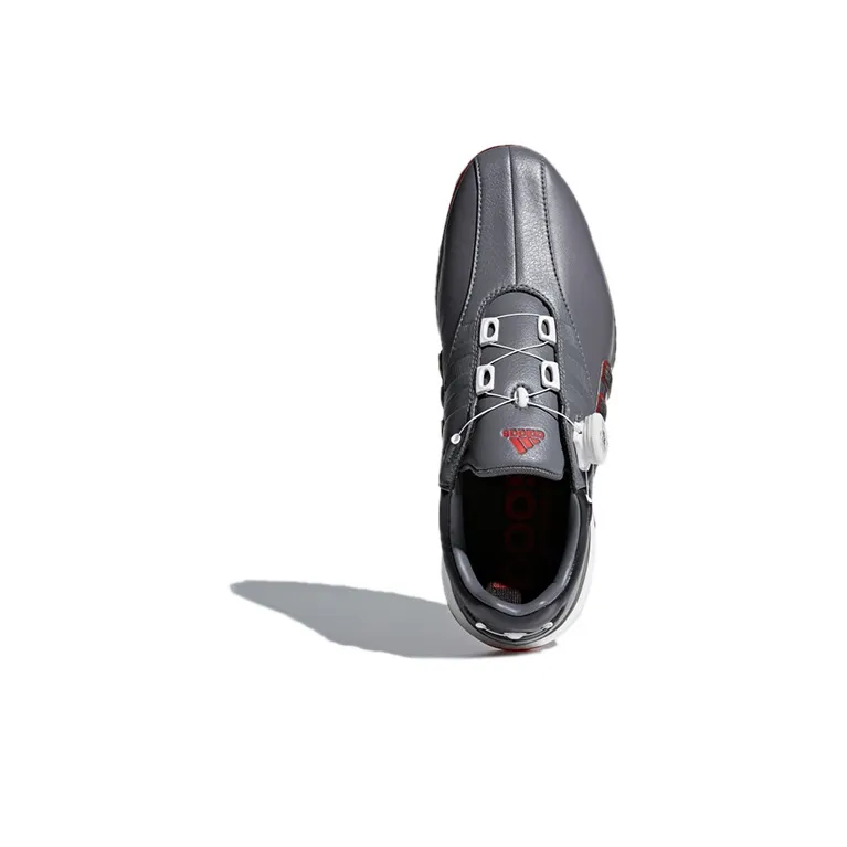Adidas Tour360 Golf Shoes Men Low-Top Gray Blue-4