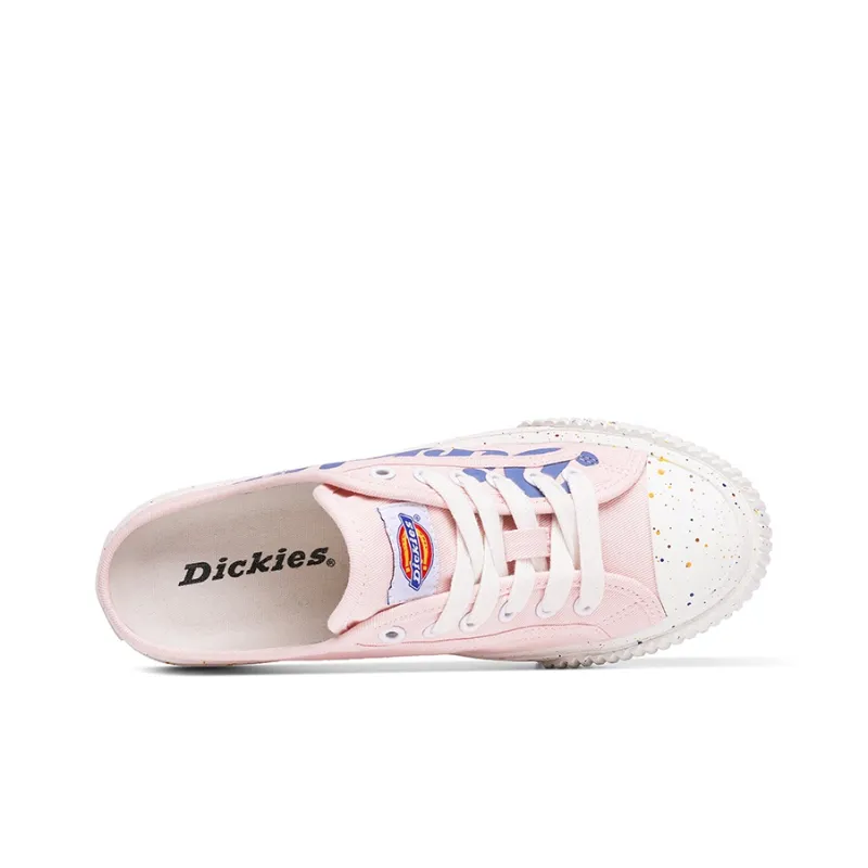 Dickies Canvas Shoes Women's Low Top Pink-2