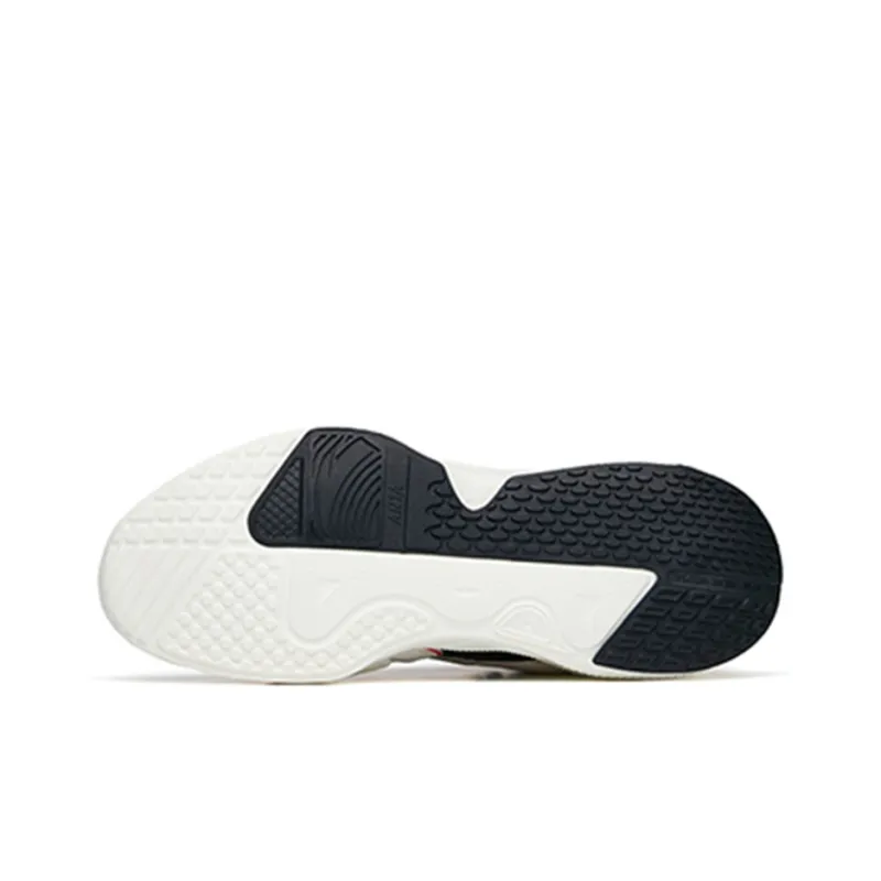 My King Mansleep X ANTA Life Collection Chunky Sneakers Men Low-Top Black/White/Red-5