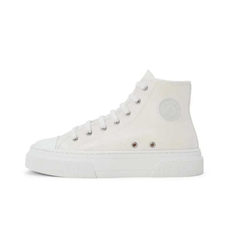 CHARLES&KEITH High Top Canvas Shoes 3.4cm Women's-3