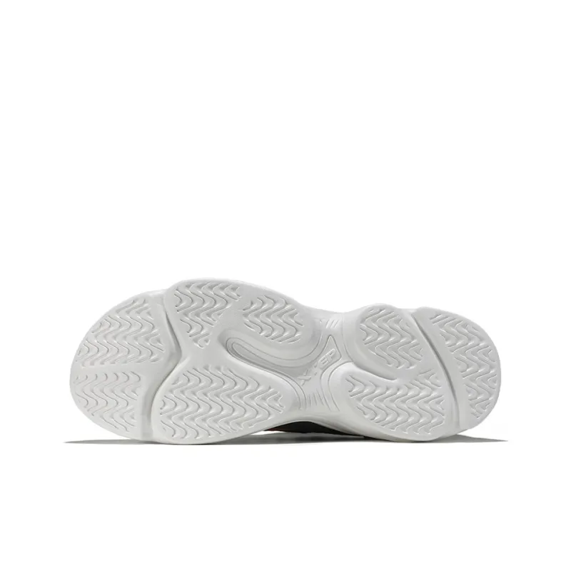 XTEP Chunky Sneakers Men Low Top White/Gray/Black-3