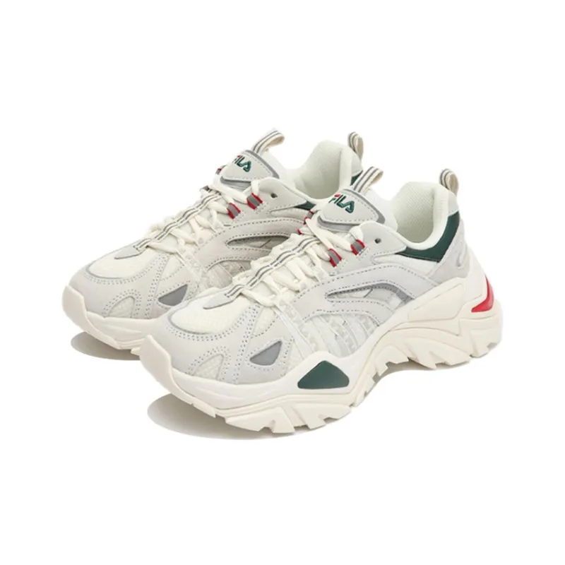 FILA Interaction Shoes 'White Green Red'-1
