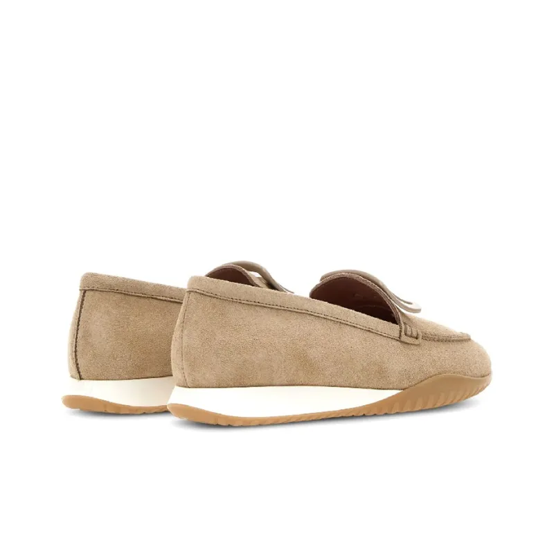 HOGAN Olympia Z Loafers Women's Beige-3