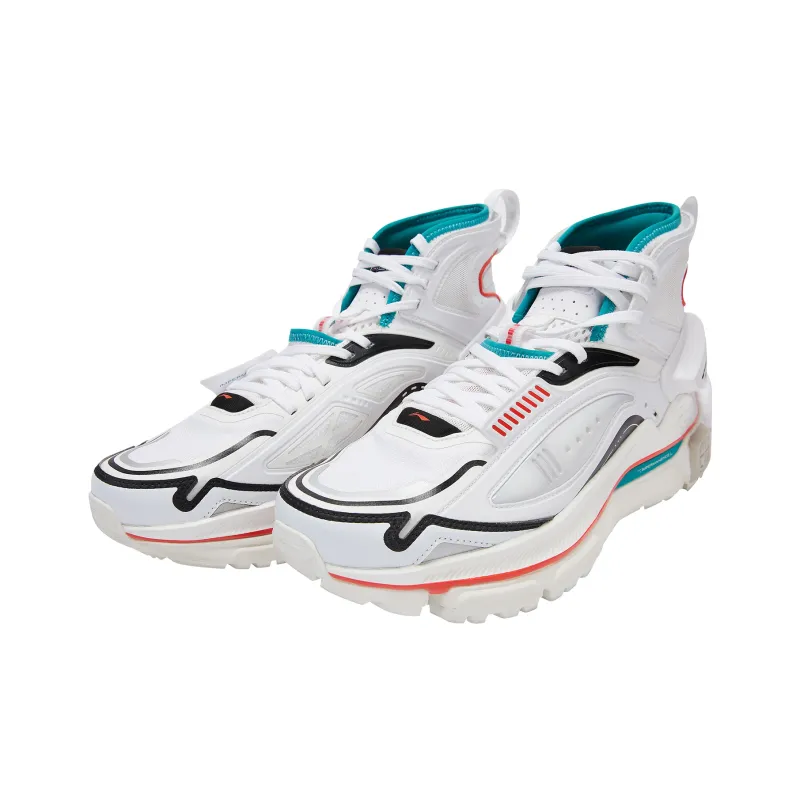 Lining X LNG Chunky Sneakers Men High Top Standard White-3