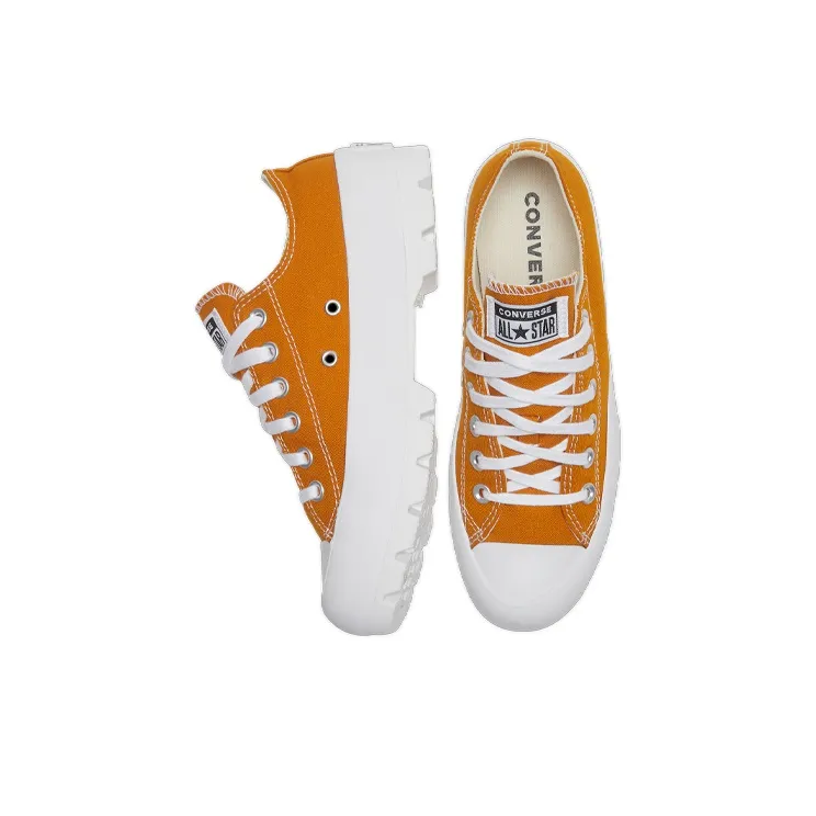 Converse Women's Chuck Taylor All Star Low 'Seasonal Lugged Saffron Yellow' Women's-3