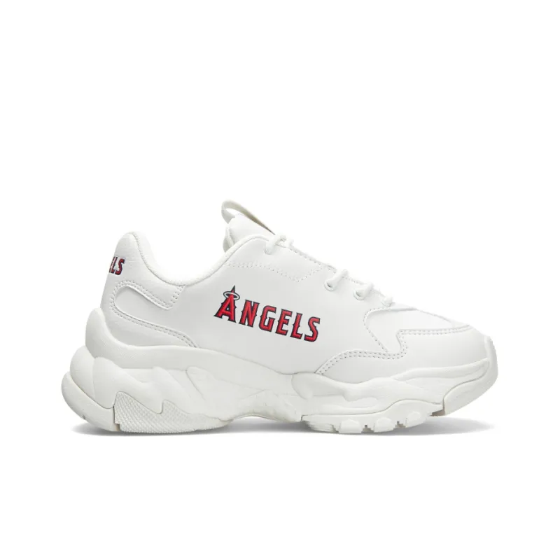MLB Big Ball Chunky A Anti Slip Wear Resistant Low Top Chunky Sneakers Unisex White Red-1