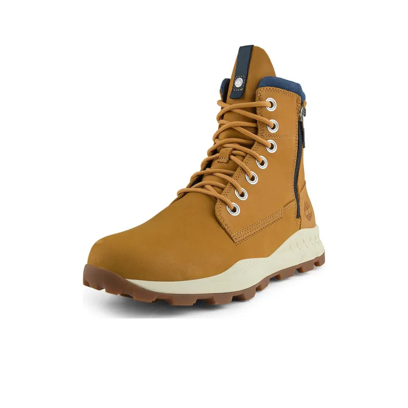 Timberland Brooklyn Side Zip Wide Fit Boot 'Wheat Nubuck'-2