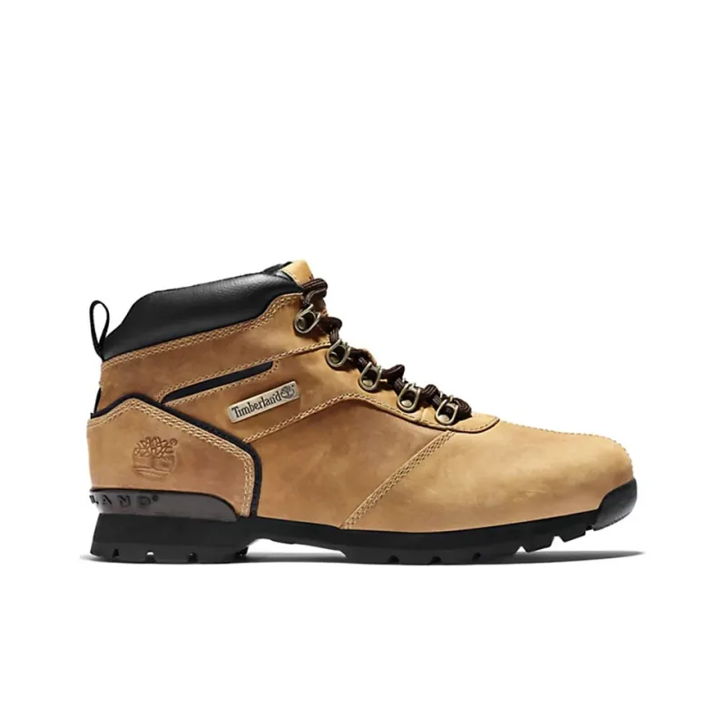 Timberland Splitrock Nubuck Mid Hiker Ankle-Length Outdoor Boots Earth Yellow-1