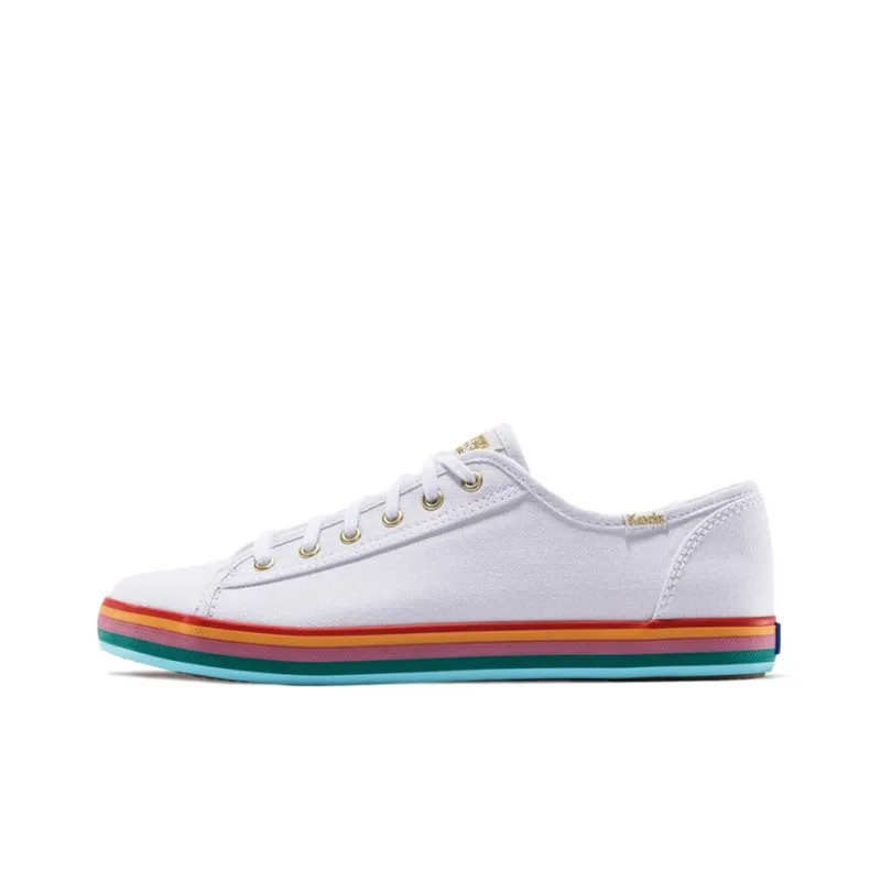 Keds Canvas Shoes Women's Low-Top White-0