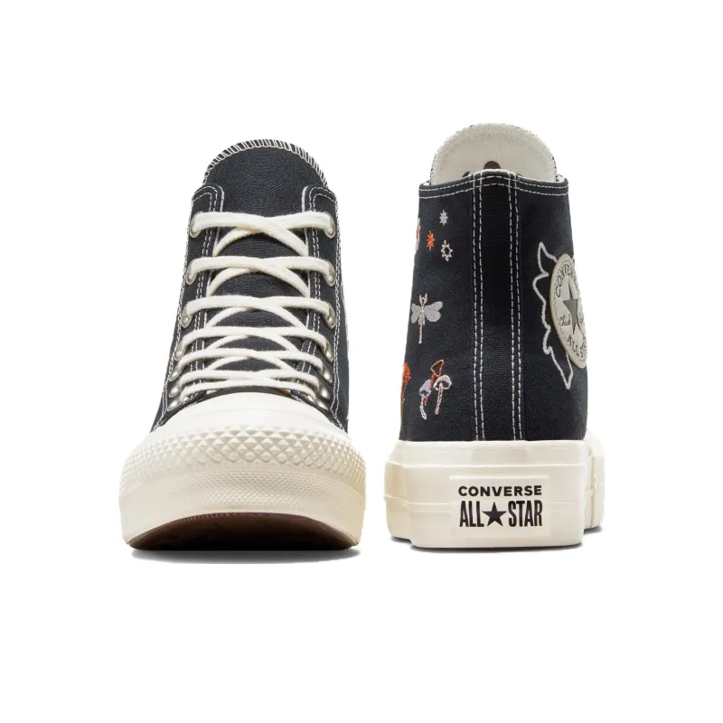 Converse Chuck Taylor All Star Fairy Goddess Lift Platform 'Black' Women's-4