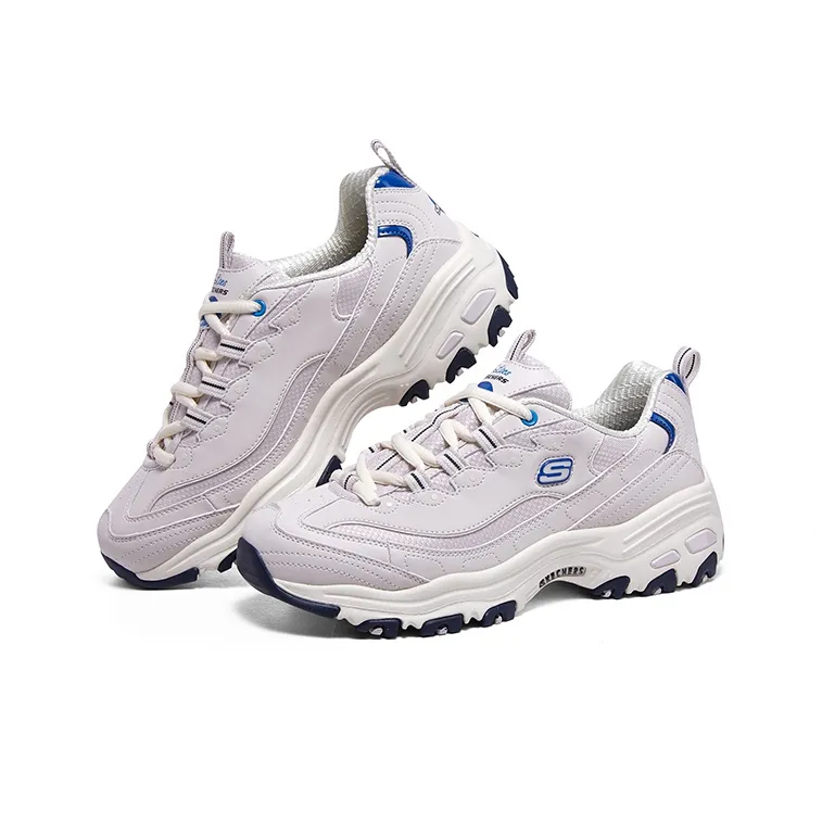 Skechers D'lites 1.0 Sneakers 'Purple White Blue' Women's-3