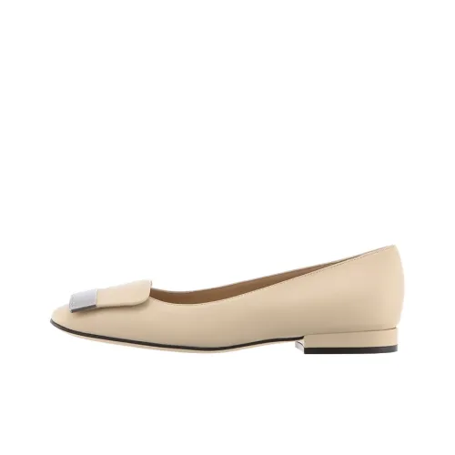 SERGIO ROSSI Low Heel Ballerina Shoes