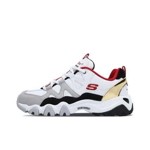 Skechers D'Lites 2.0 'White Red' Women's