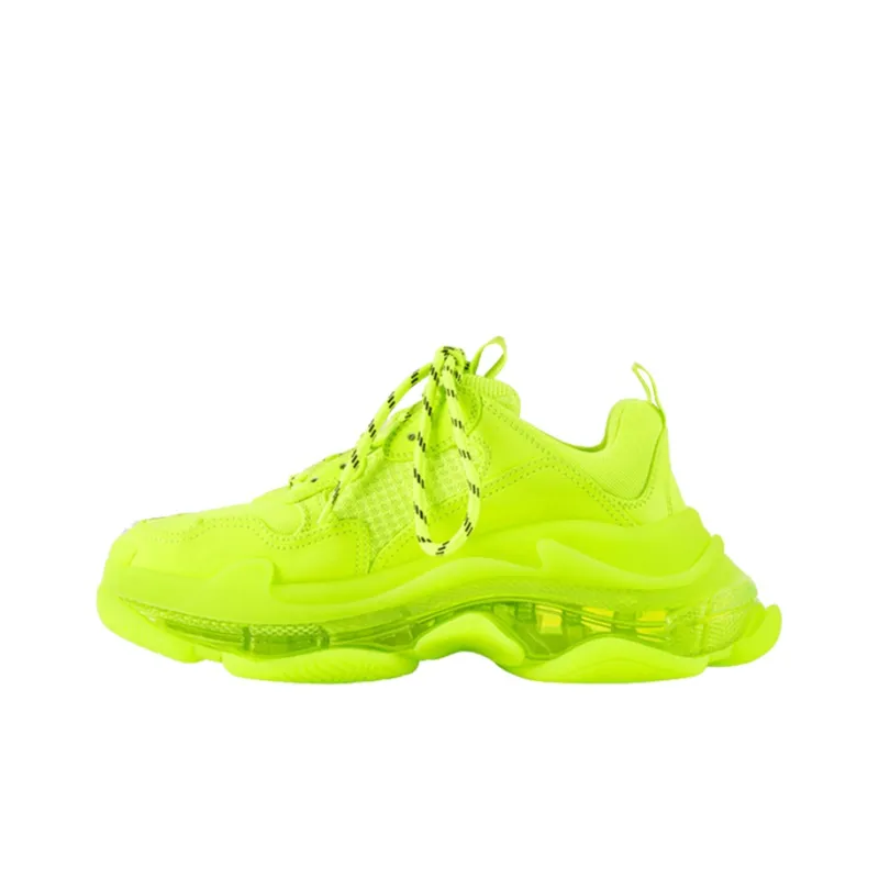 Balenciaga Triple S Clear Sole Yellow Women's-0