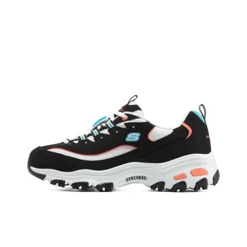 Skechers D'Lites 1.0 'Black White' Women's