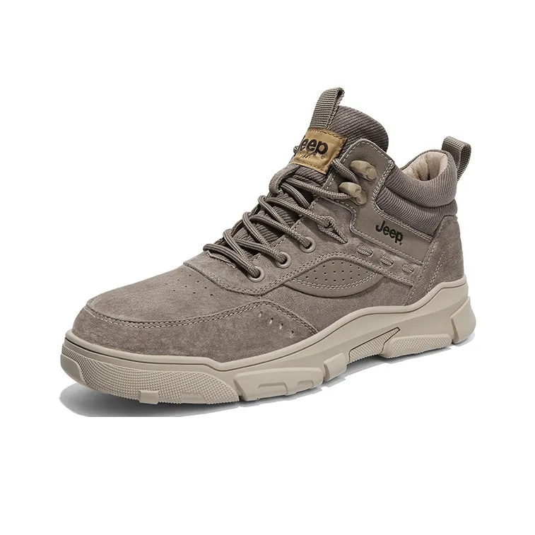 Jeep Outdoor Boots Men Steel Gray-2