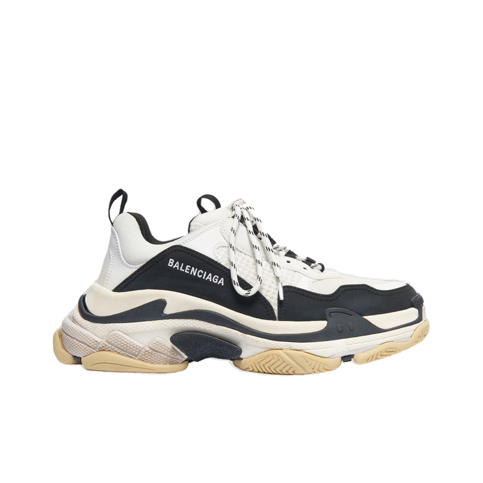 Balenciaga Triple S Sneaker White Black US M 8