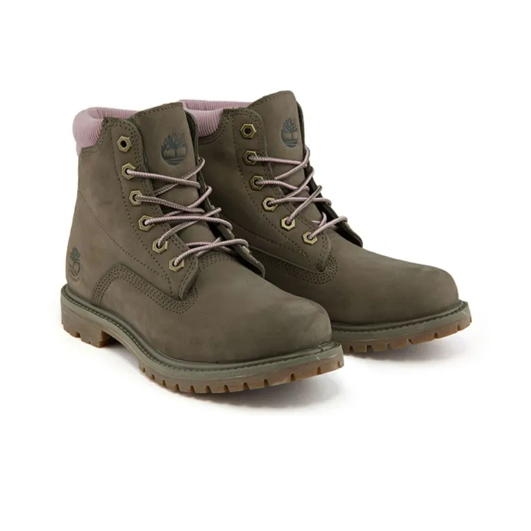 Timberland Waterville 6 Inch Waterproof Boots 'Grey Lilac' Women's-3