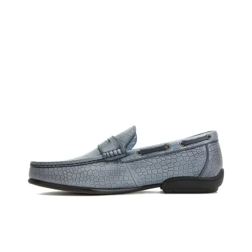 RARE Loafers Men Low-Top Blue