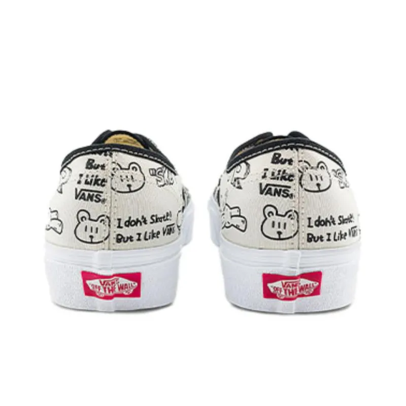 Vans Authentic X Otw Nuttsh 'Black White'-4